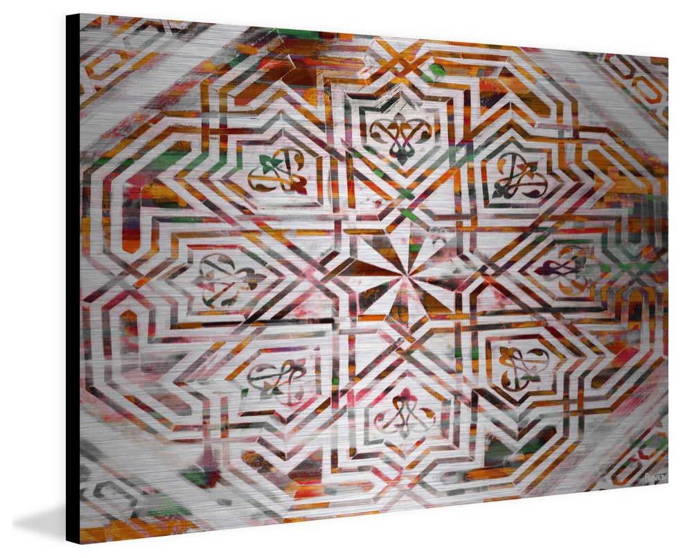 "Fekroun" Print on Brushed Aluminum, 36"x24"