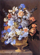 II Jacques Bailly Bouquet of Flowers Premium Canvas Print