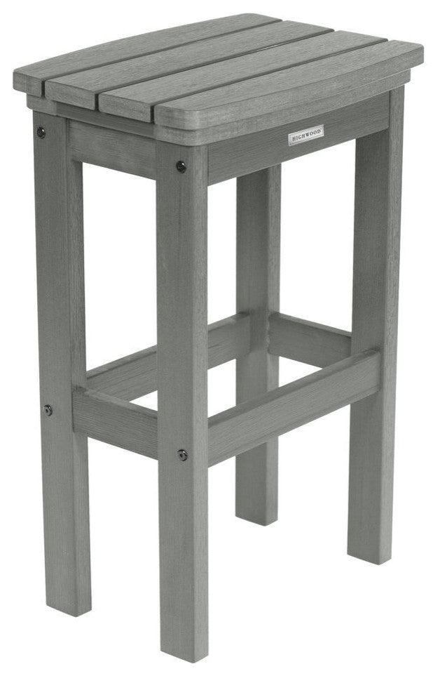 Lehigh Bar Height Stool, Coastal Teak