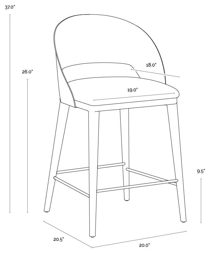 Dezirae Counter Stool