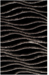 Safavieh Shag Sg551E Rug, Black/Grey, 8'0"x10'0"