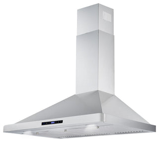 5-Piece Kitchen, 36" Freestanding Gas Range 36" Wall Mount Range Hood