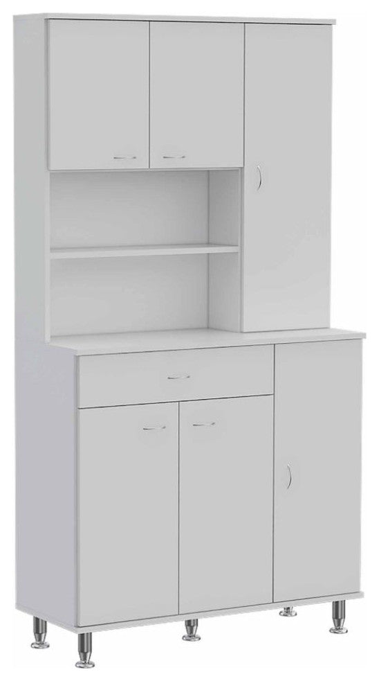 Kitchen Pantry Piacenza, Kitchen, White