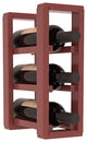 Pine 3-Bottle Countertop Wine Rack, Cherry + Satin