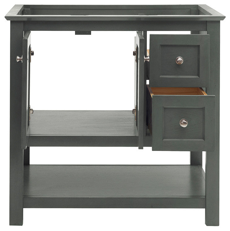 Fresca Manchester Regal 36" Gray Wood Veneer Cabinet