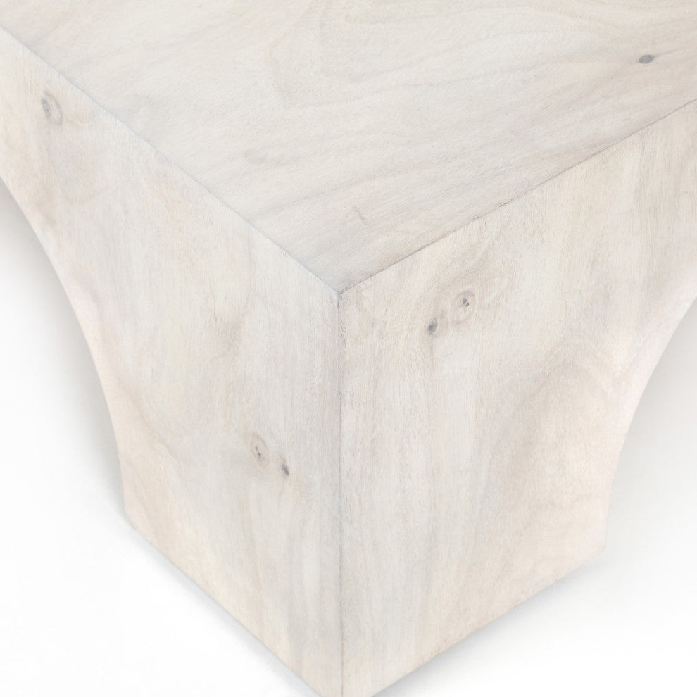 Fausto Coffee Table-Bleached Guanacaste