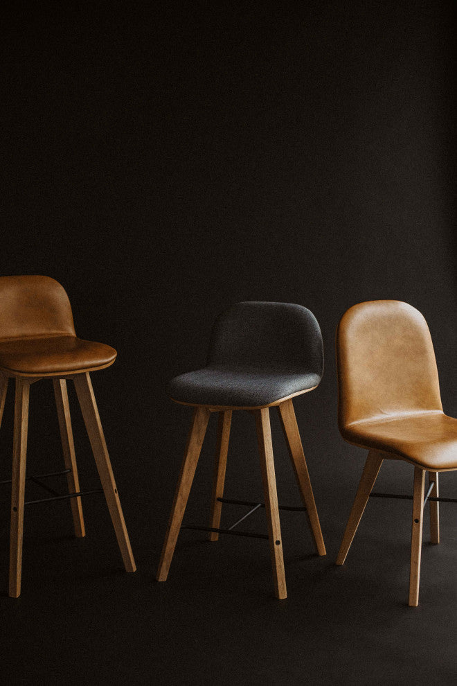 Napoli Counter Stool Grey