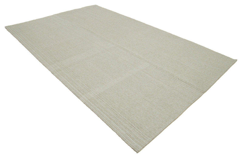 Rug N Carpet - Handmade Turkish 6' 11'' x 10' 8'' Flatweave Wool Kilim Rug