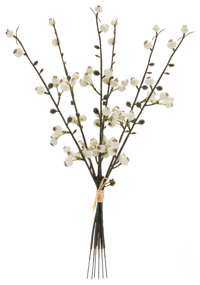 Winter Berry Twig Bundle, Set of 6