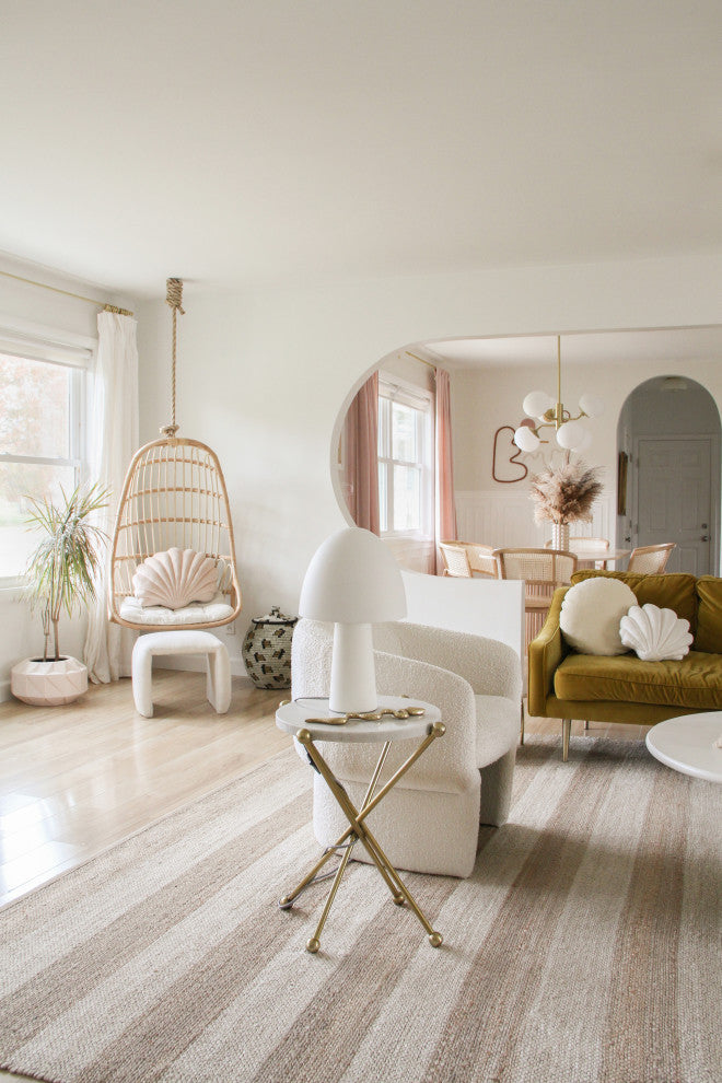 Estee 6-Light Chandelier, Opal Etched Glass, Finish: Aged Brass