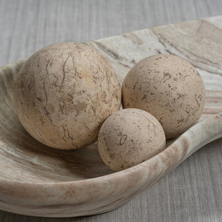 Foru Travertine Stone Fill Ball, Small