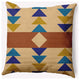 20" x 20" Sagebrush Indoor/Outdoor Polyester Throw Pillow, Pale Gold