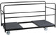Folding Table Dolly With Carpeted Platform for Round Tables