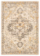Surya Tuscany TUS-2307 5'3"x7'3" Rug, Champagne/Cream/Burnt Orange/Brown/Denim