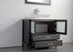 Vanity Art Vanity Set With Vessel Sink, Espresso, 36", Led Sensor-Switch Mirror