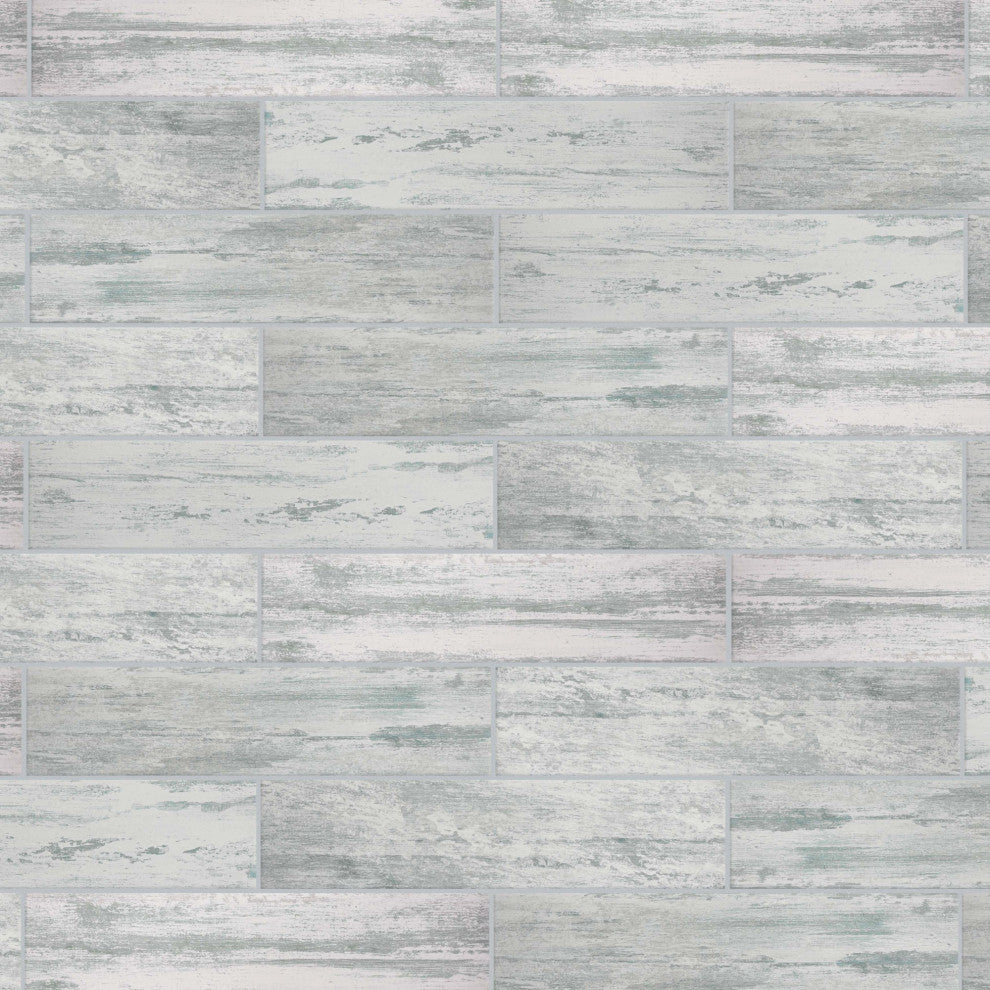 Cassis White Porcelain Floor and Wall Tile Sample
