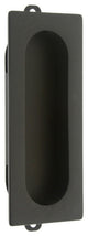 Genuine Solid Brass Rectangular Flush Pull, Oil-Rubbed Bronze