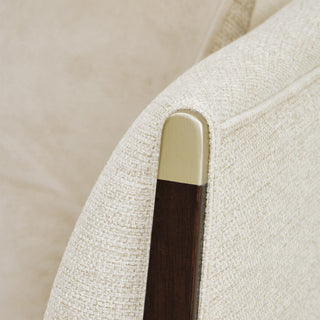 Paris Chic Matching Chair, Cremini/Espresso