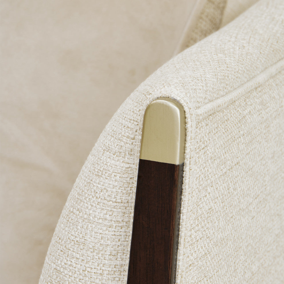 Paris Chic Matching Chair, Cremini/Espresso