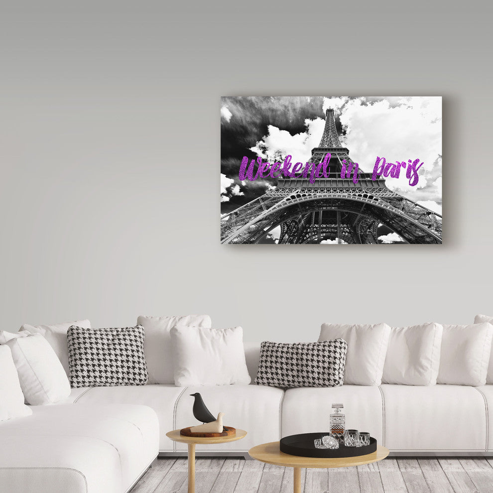 "Weekend in Paris Eiffel Tower II" by Philippe Hugonnard, Canvas Art, 22"x32"