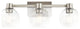 Kichler Harmony Bath Light, Brushed Nickel, 3