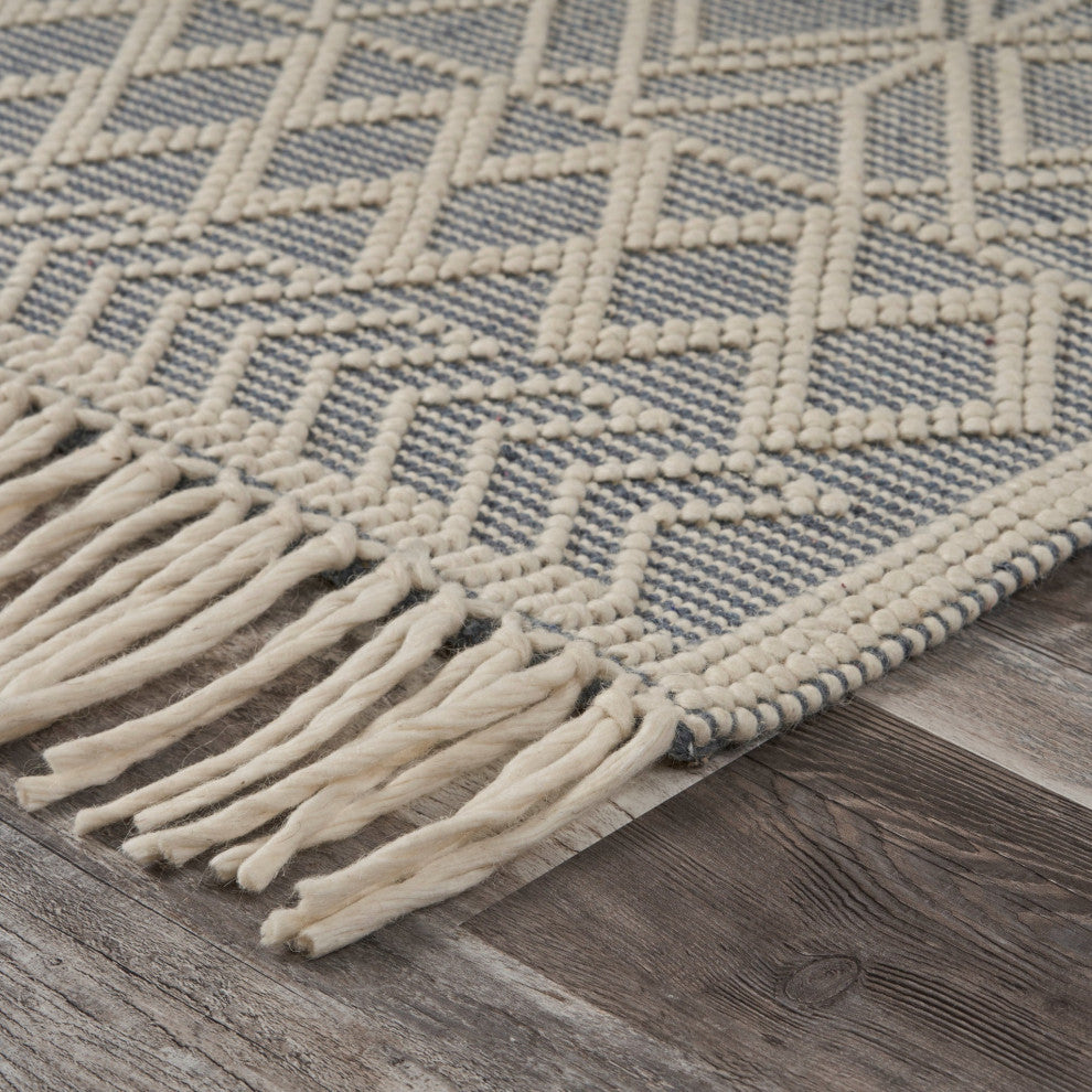 7" x 9" Gray Modern Bohemian Area Rug