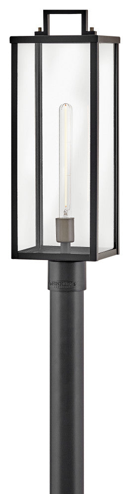 Hinkley Catalina Large Post Mount Lantern, Black