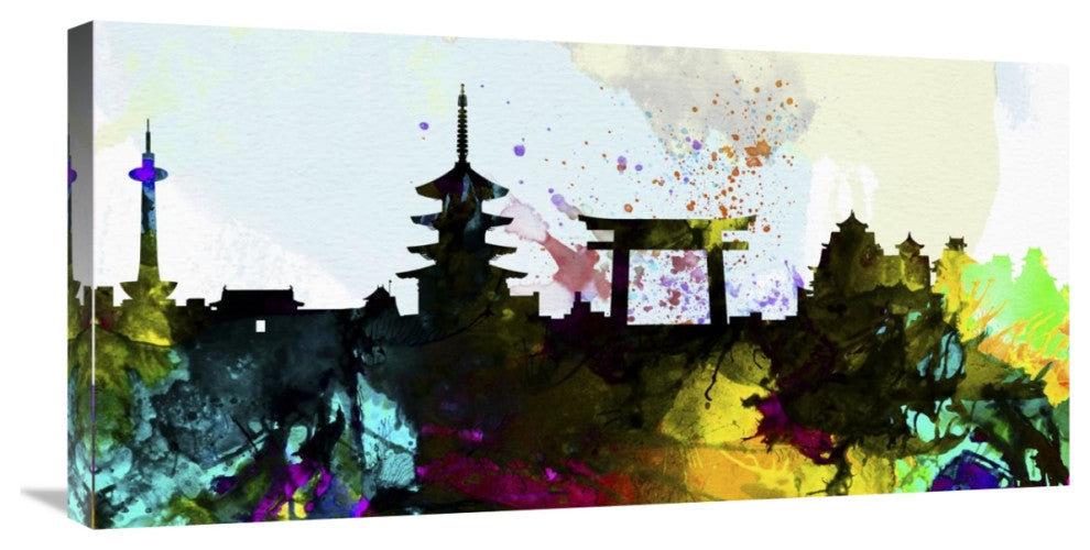 "Kyoto City Skyline" Fine Art Print