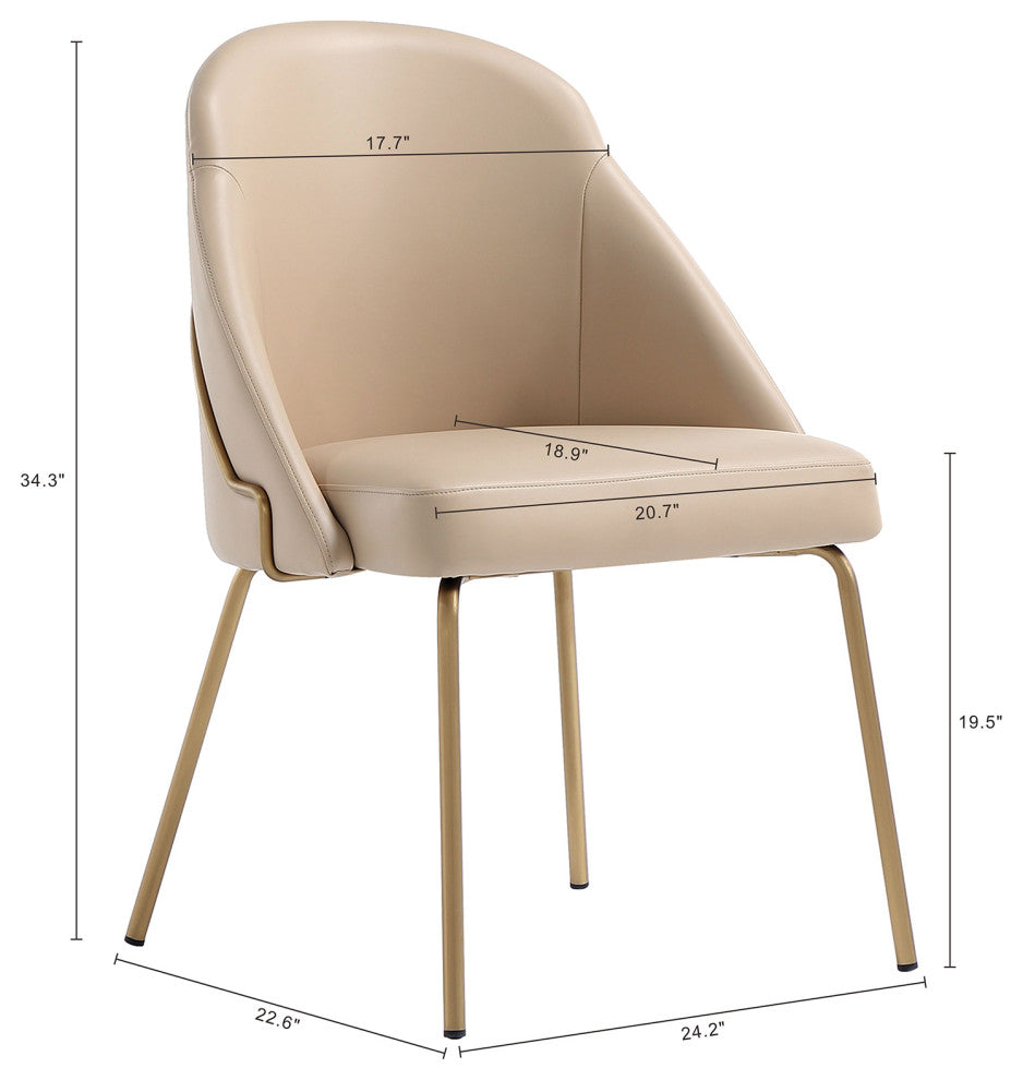 Manhattan Comfort Gracie Dining Chair, Set of 4