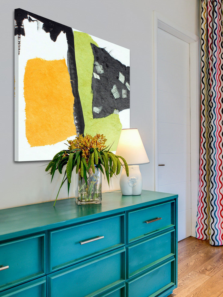 "Touch of Modern II" Painting Print on Canvas by Irena Orlov