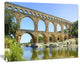 Roman Aqueduct Bridge in France, Bridge Canvas Wall Art, 20"x12"