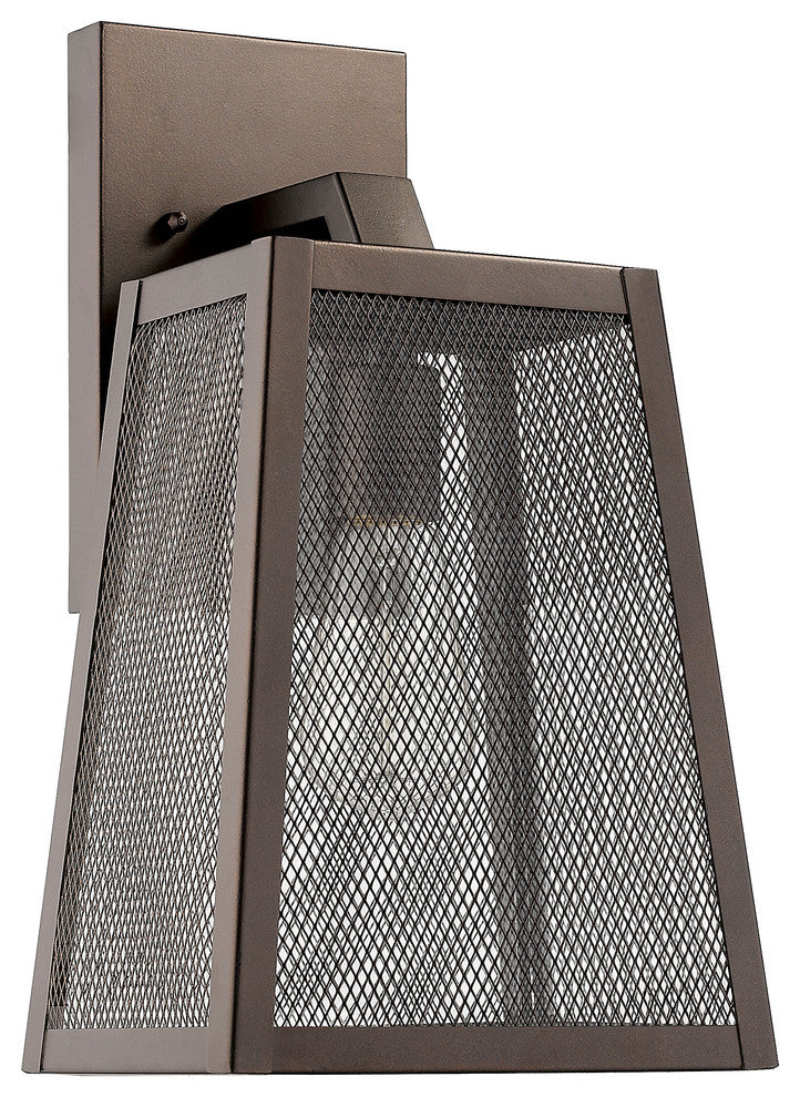 CHLOE Lighting EMERSON 1-Light Rubbed Bronze Outdoor Wall Sconce 15"