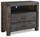 Modus Meadow 2 Drawer Media Chest, Graphite