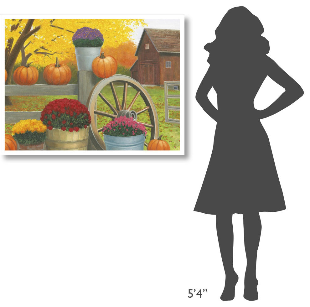 "Autumn Affinity II" Digital Paper Print by James Wiens, 42"x32"