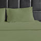 Bluff City Bedding, 1800 Thread Count 4-Piece Set, Green, Full