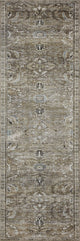 Layla Lay-13 Antique/Moss Printed Area Rug by Loloi II, 2'x5'