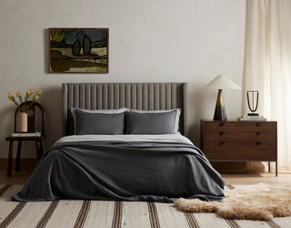 Montgomery Bed, Savile Flannel, Queen