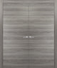 Modern French Double Doors | Planum 0010 Ginger Ash | Bedroom Closet Set Solid,