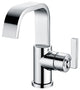 Luxier BSH14-S Single-Handle Bathroom Faucet with Drain