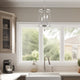 Kira Home Eleanor 27" Foyer Light Pendant Chandelier, Cylinder Metal Shade