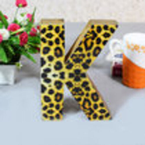 Handmade Eco-Friendly Wall Decor Alphabet Letter Block, 1.3x7.8x6