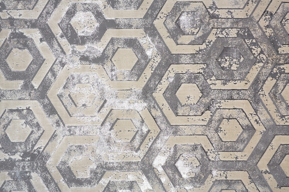 Weave & Wander Orin Beige/Gray 10'x13'2" Rug