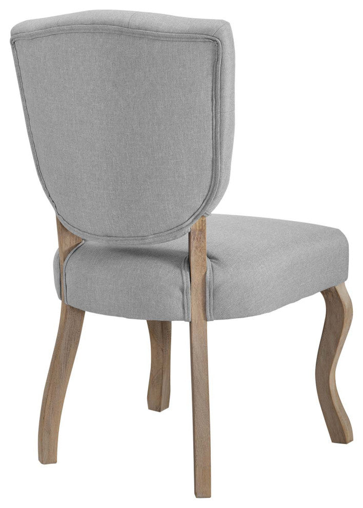 Light Gray Array Dining Side Chair Set of 4