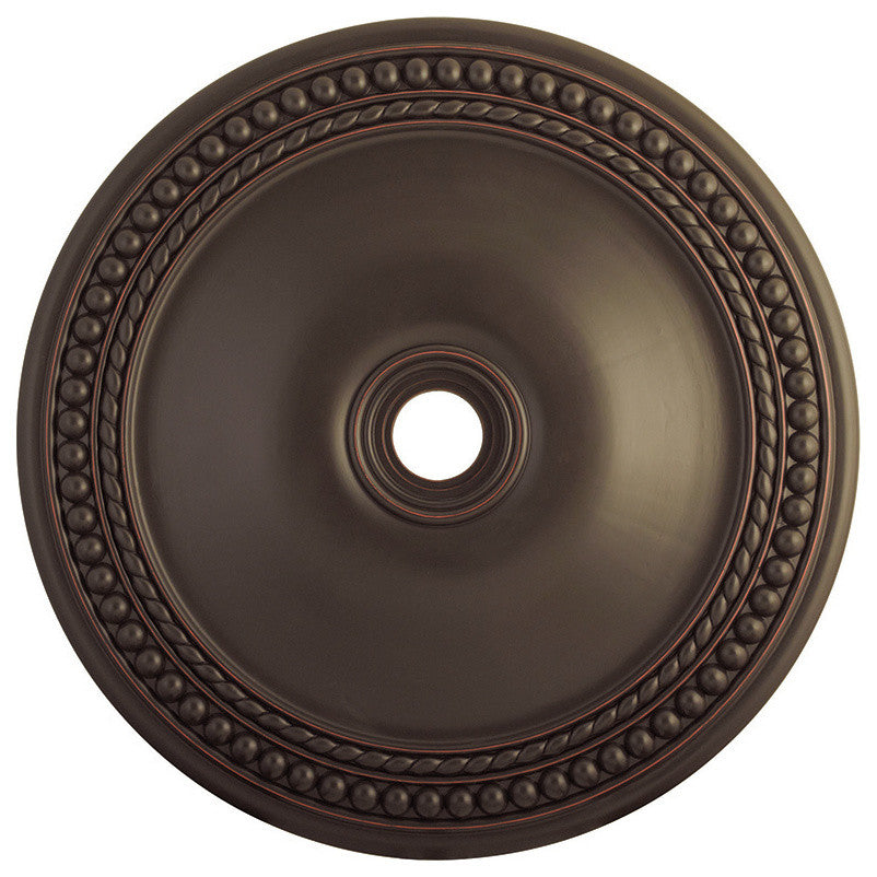 Wingate Ceiling Medallion, Olde Bronze