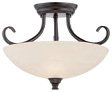 Kendall Semi-Flush, Oil Rubbed Bronze