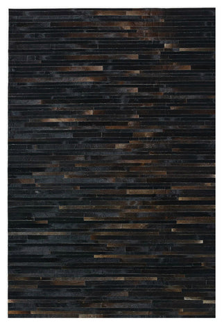 Cowhide Patchwork Rug, Miotaur, Umber, 9' X 12'