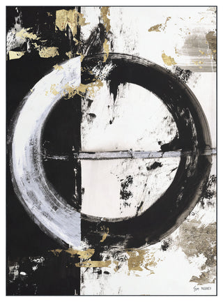 Evoke I Circle Art Area Rug, 7.5'x10.3'