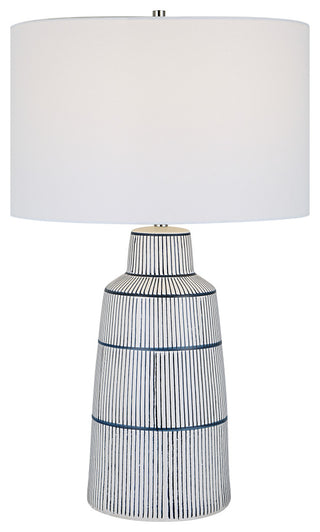 Uttermost Breton Nautical Stripe Table Lamp