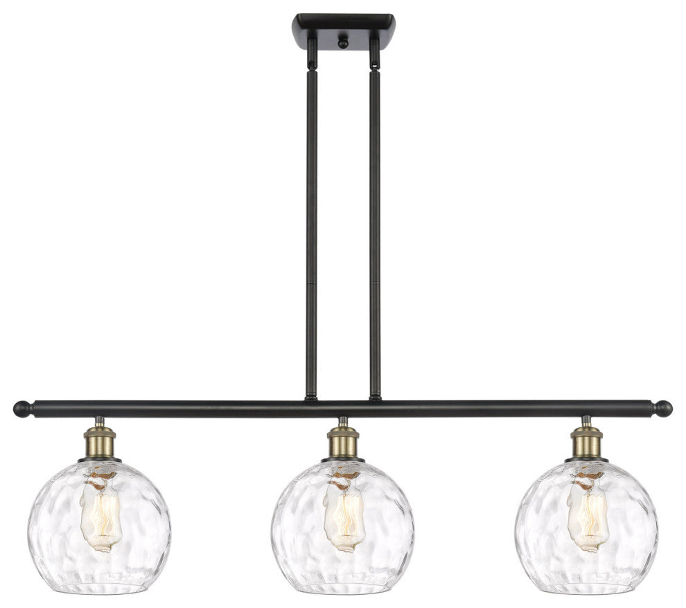 Innovations 516-3I-BAB-G1215-8 3 Light Island Light, Black Antique Brass