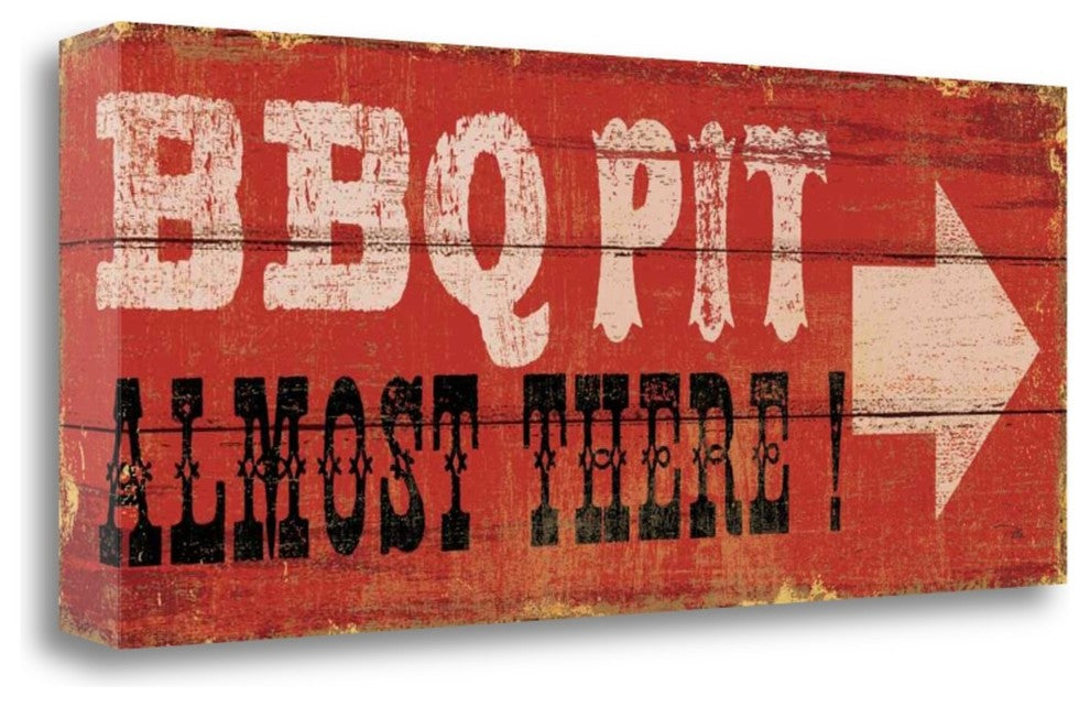 "Bbq Pit" By Pela Studio, Giclee Print on Gallery Wrap Canvas, Ready to Hang